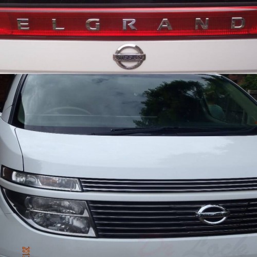 Радиатор nissan elgrand